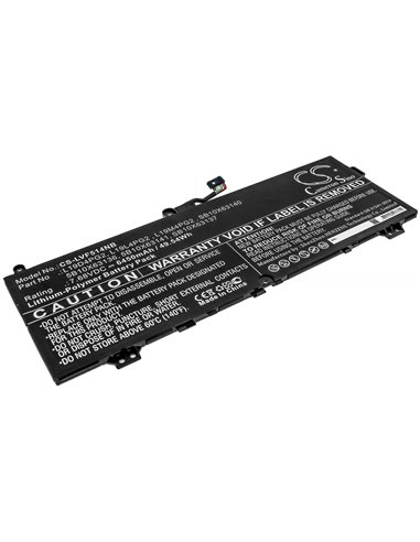 7.68V, 6450mAh, Li-Polymer Battery fits Lenovo, C13 Yoga Gen 1 Chromebook-20uy, Flex 5 1570, 49.536Wh