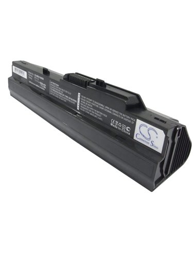 Black, 11.1V, 6600mAh, Li-ion Battery fits Lg, X110, 73.26Wh