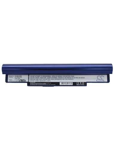 Blue, 11.1V, 7800mAh, Li-ion Battery fits Samsung, N110 (black), Np-n110, 86.58Wh