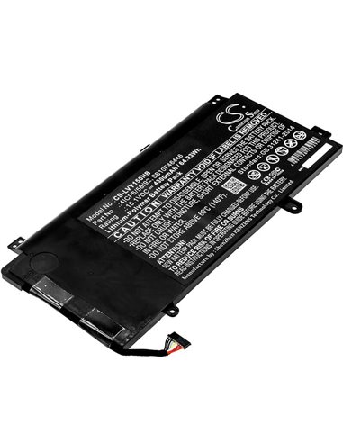 15.1V, 4300mAh, Li-Polymer Battery fits Lenovo, 20dq001kus, Thinkpad Yoga 15, 64.93Wh