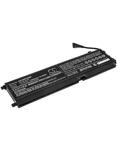 15.4V, 4200mAh, Li-Polymer Battery fits Razer, Blade 15 2020, Blade 15 2021, 64.68Wh