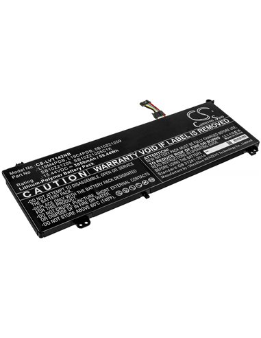 15.44V, 3850mAh, Li-Polymer Battery fits Lenovo, Thinkbook 14 2021, Thinkbook 14 2021, 59.444Wh