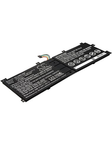 7.68V, 4850mAh, Li-Polymer Battery fits Lenovo, Ideapad Miix 510 12isk, Ideapad Miix 510-12ikb, 37.248Wh