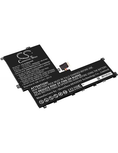 15.4V, 3050mAh, Li-Polymer Battery fits Asus, Asuspro B9440, B9440fa, 46.97Wh