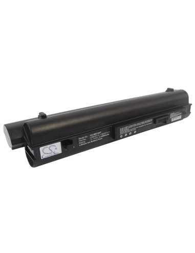 Black, 11.1V, 6600mAh, Li-ion Battery fits Lenovo, Ideapad S10-2, Ideapad S10-2 20027, 73.26Wh