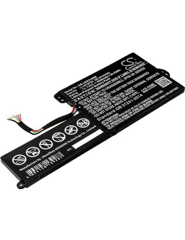 11.1V, 3200mAh, Li-Polymer Battery fits Lenovo, Chromebook N21, Chromebook N21-80mg, 35.52Wh