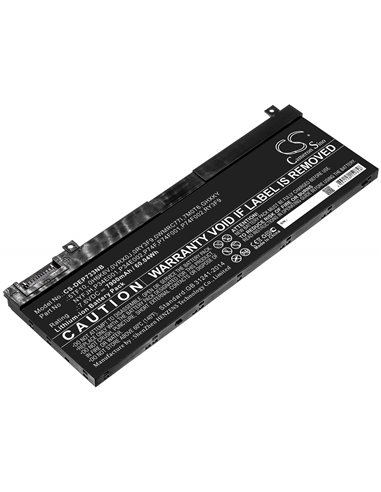 7.6V, 7900mAh, Li-ion Battery fits Dell, Precision 7330, Precision 7530, 60.04Wh