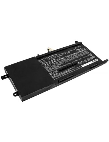 14.8V, 4000mAh, Li-ion Battery fits Clevo, P650hp3-g, P650hp6-g, 59.2Wh