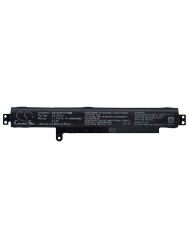 11.25V, 2940mAh, Li-ion Battery fits Asus, F102ba, F102ba-df030h, 33.075Wh