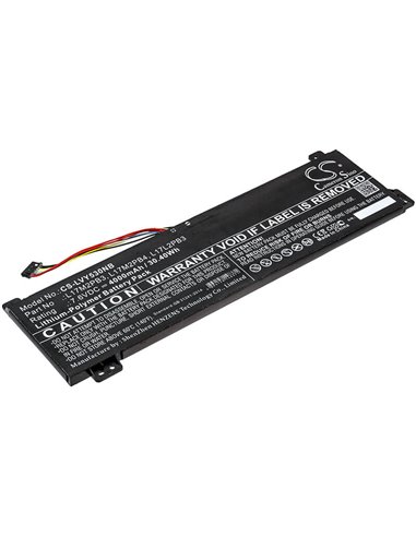 7.6V, 4000mAh, Li-Polymer Battery fits Lenovo, Ideapad Slim 1-14ast-05(81vs), Ideapad Slim 1-14ast-05(81vs00, 30.4Wh