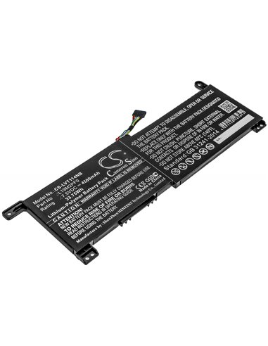 7.5V, 4500mAh, Li-Polymer Battery fits Lenovo, Ideapad 1-11ada05 82gv002bnz, Ideapad 1-11ada05(82gv), 33.75Wh