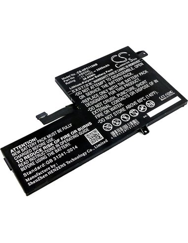 11.1V, 3500mAh, Li-Polymer Battery fits Hp, 1bs76ut, 1fx82utaba, 38.85Wh