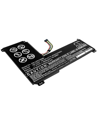 7.5V, 4050mAh, Li-Polymer Battery fits Lenovo, Ideapad 120s-14, Ideapad 120s-14iap, 30.375Wh