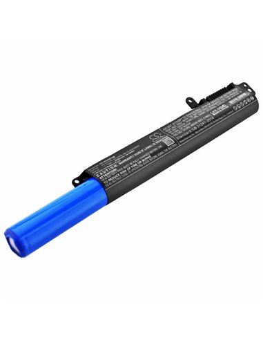 11.1V, 2600mAh, Li-ion Battery fits Asus, A407u, A407ua, 28.86Wh