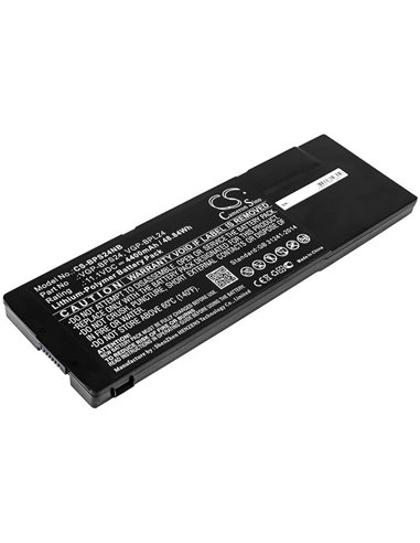 11.1V, 4400mAh, Li-Polymer Battery fits Sony, Pcg-41215l, Pcg-41216l, 48.84Wh