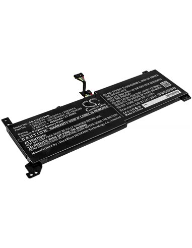 7.68V, 4850mAh, Li-Polymer Battery fits Lenovo, Ideapad 3 14alc6, Ideapad 3 14itl6, 37.248Wh