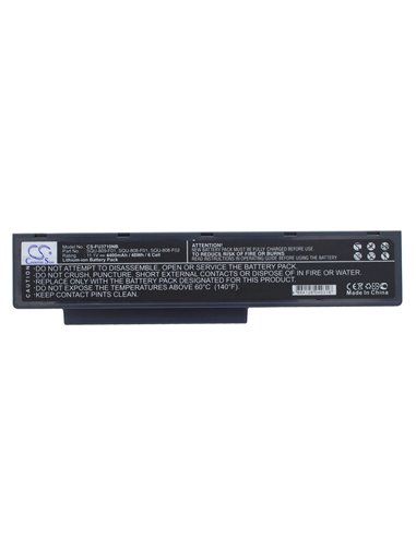 11.1V, 4400mAh, Li-ion Battery fits Fujitsu, Amilo Li3710, Amilo Li3910, 48.84Wh