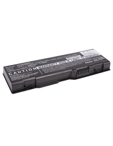 11.1V, 6600mAh, Li-ion Battery fits Dell, Inspiron 6000, Inspiron 9200, 73.26Wh