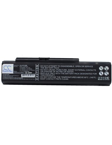 11.1V, 4400mAh, Li-ion Battery fits Lenovo, 3000 Y500, 3000 Y500 7761, 48.84Wh