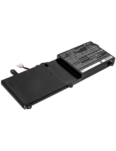 11.1V, 3850mAh, Li-ion Battery fits Clevo, P640hj, P640hk1, 42.735Wh