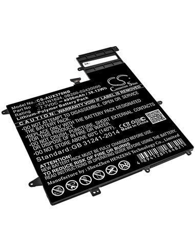 7.7V, 4950mAh, Li-Polymer Battery fits Asus, 0b200-02420000p-b2b2a-711-005r, Q325u, 38.115Wh