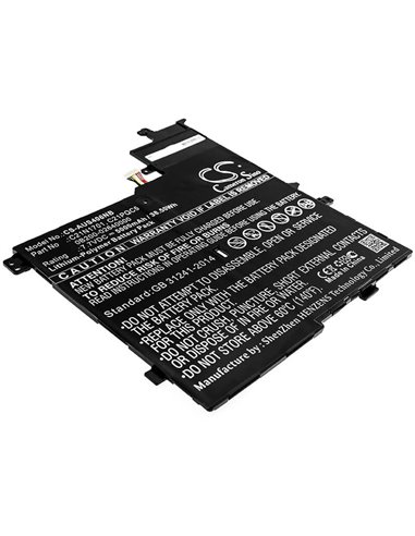 7.7V, 5000mAh, Li-Polymer Battery fits Asus, K406ua, K406ua-bm141t, 38.5Wh