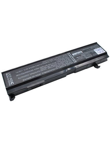 10.8V, 4400mAh, Li-ion Battery fits Toshiba, Dynabook Ax/ 55a, Dynabook Tw/ 750ls, 47.52Wh