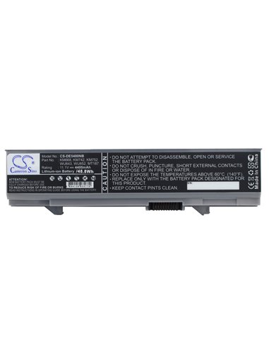 11.1V, 4400mAh, Li-ion Battery fits Dell, Latitude E5400, Latitude E5400n, 48.84Wh