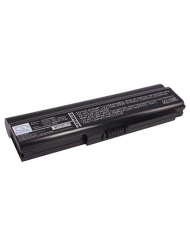 10.8V, 6600mAh, Li-ion Battery fits Toshiba, Dynabook Cx/45c, Dynabook Cx/45d, 71.28Wh