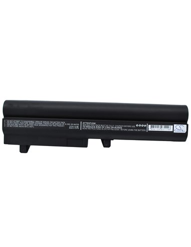 Black, 10.8V, 4400mAh, Li-ion Battery fits Toshiba, Dynabook Ux/ 23jbr, Dynabook Ux/ 23jwh, 47.52Wh