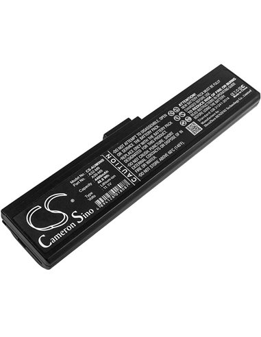 11.1V, 4400mAh, Li-ion Battery fits Asus, M9, M9a, 48.84Wh