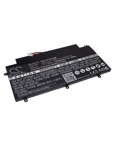 11.1V, 4250mAh, Li-Polymer Battery fits Lenovo, Thinkpad T431s, 47.175Wh