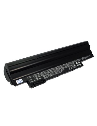 11.1V, 6600mAh, Li-ion Battery fits Acer, Aspire One 522 Aspire One 522-, Aspire One 522-bz824, 73.26Wh