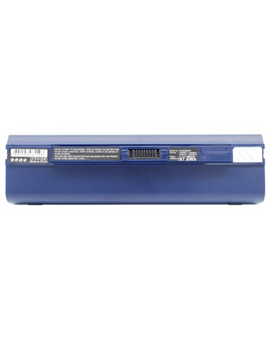 Blue, 11.1V, 8800mAh, Li-ion Battery fits Acer, Aspire One 531, Aspire One 751, 97.68Wh