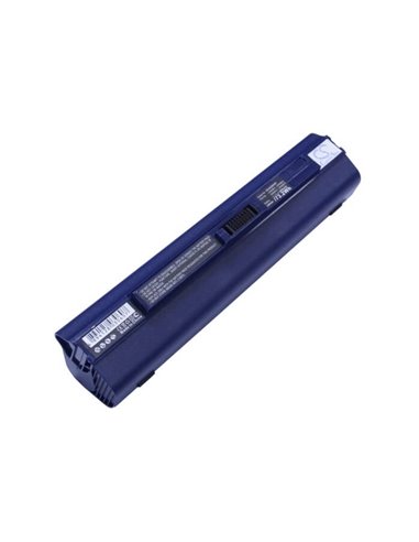 Blue, 11.1V, 6600mAh, Li-ion Battery fits Acer, Aspire One 531, Aspire One 751, 73.26Wh