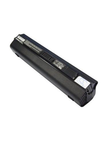 Black, 11.1V, 6600mAh, Li-ion Battery fits Acer, Aspire One 531, Aspire One 751, 73.26Wh