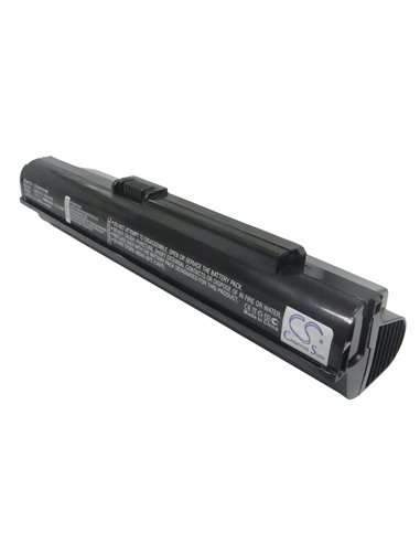 11.1V, 6600mAh, Li-ion Battery fits Fujitsu, M2010, Netbook M2010, 73.26Wh