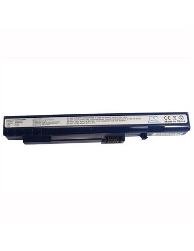 Blue, 11.1V, 2200mAh, Li-ion Battery fits Acer, Aspire One, Aspire One 531h, 24.42Wh