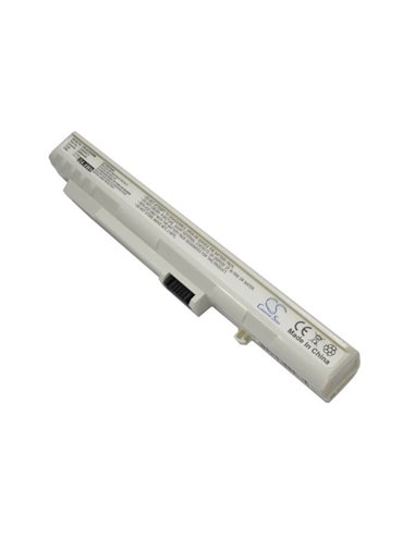 White, 11.1V, 2200mAh, Li-ion Battery fits Acer, Aspire One, Aspire One 531h, 24.42Wh