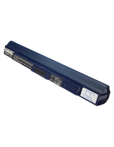 Blue, 11.1V, 2200mAh, Li-ion Battery fits Acer, Aspire One 531, Aspire One 751, 24.42Wh