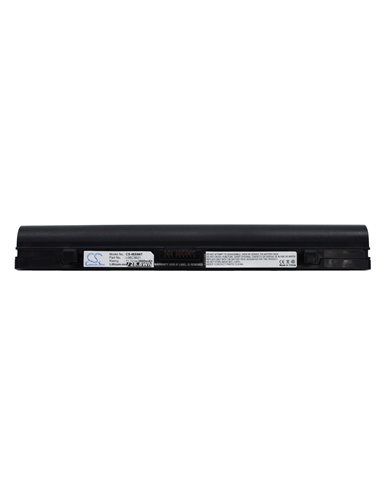 Black, 11.1V, 2600mAh, Li-ion Battery fits Lenovo, Ideapad Ideapad S10 20015, Ideapad S10, 28.86Wh