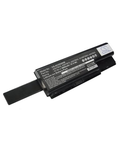 11.1V, 8800mAh, Li-ion Battery fits Acer, Aspire, Aspire 5220g, 97.68Wh