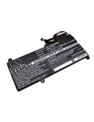 10.8V, 4400mAh, Li-ion Battery fits Lenovo, Thinkpad E450, Thinkpad E450 20dc003wus, 47.52Wh