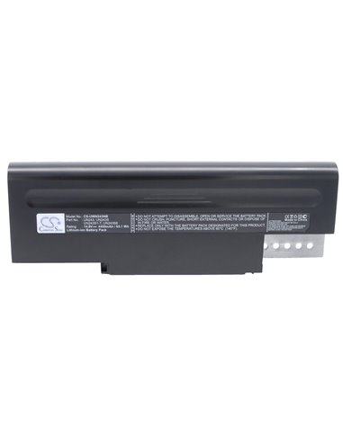 14.8V, 4400mAh, Li-ion Battery fits Fujitsu, Amilo El6800, Amilo El6810, 65.12Wh