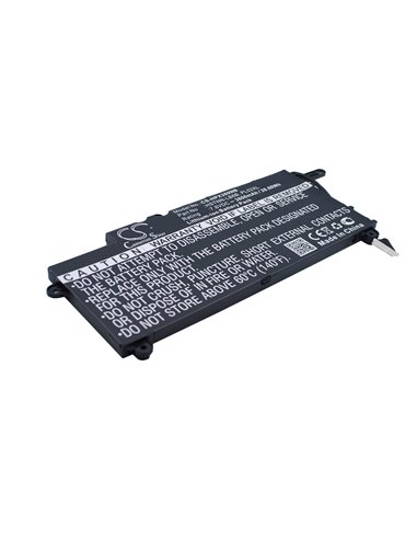 7.6V, 3800mAh, Li-ion Battery fits Hp, Envy 14-u005tx(j6m91pa), Pavilion 11 X360, 28.88Wh