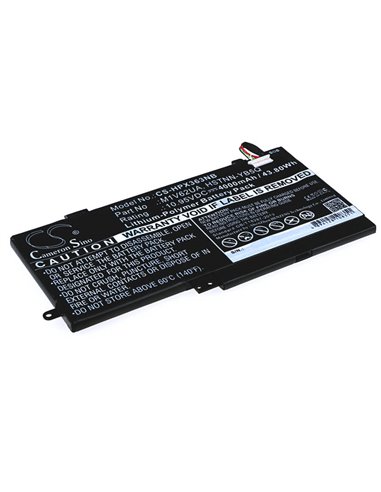 10.95V, 4000mAh, Li-Polymer Battery fits Hp, Envy X360, Pavilion X360, 43.8Wh