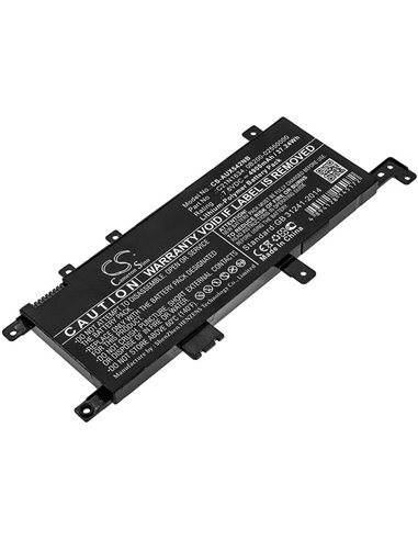 7.6V, 4900mAh, Li-Polymer Battery fits Asus, A580b, A580uba7100, 37.24Wh