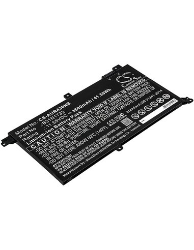 11.55V, 3600mAh, Li-ion Battery fits Asus, K430fa, K430fn, 41.58Wh