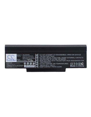 11.1V, 4400mAh, Li-ion Battery fits Lenovo, E41, E42, 48.84Wh