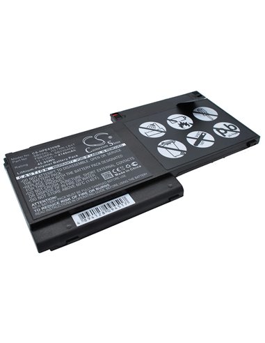 11.1V, 4140mAh, Li-Polymer Battery fits Hp, Elitebook 720 G1(j8x18aa), Elitebook 720 G1-k6n35us, 45.954Wh